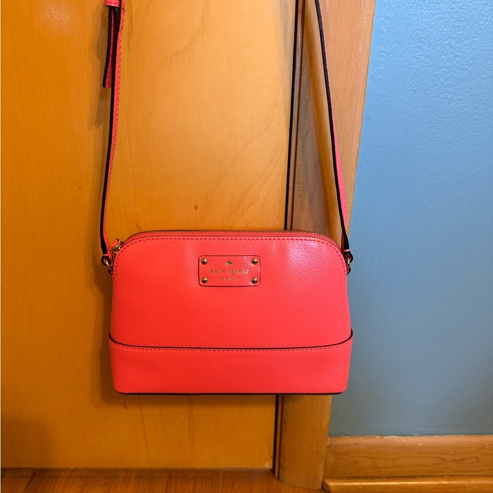 Kate Spade Vibrant Coral Crossbody Bag